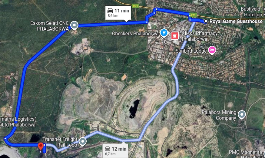 Rare earths project at Palaborwa mine
